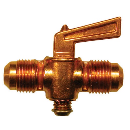 Jmf PLUG VALVE 1/4"" BRASS 44760